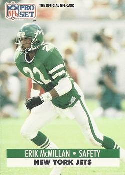 Erik McMillan New York Jets 1991 Pro set NFL #247